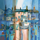 Gillian McDonald : Fishing Village VI