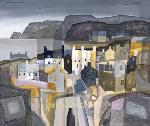 Gillian McDonald : Fishing Village IV