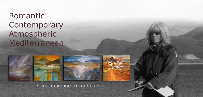 Gillian McDonald, Romantic, Contemporary, Atmospheric, Mediterranean